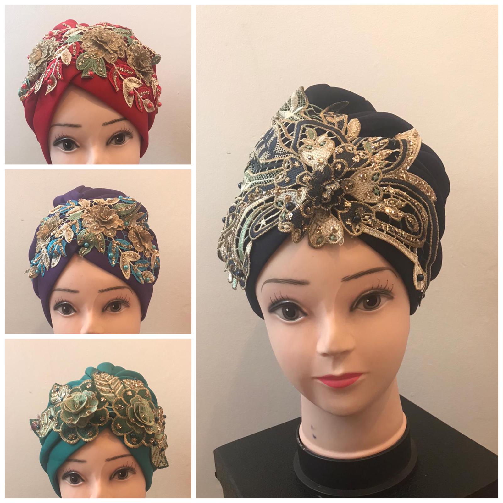 Stretchy Turban For Women African Hijab Headwrap Available In Different Colours