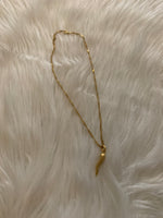 Load image into Gallery viewer, 18k Gold Plated Chain And Pendant Necklace.
