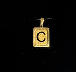 Load image into Gallery viewer, 18k Gold Initial Pendant A C G J S
