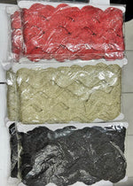 Load image into Gallery viewer, Ric Rac Ribbon Trimming Lurex 1&quot; Wide 10yds Available In Different Colours
