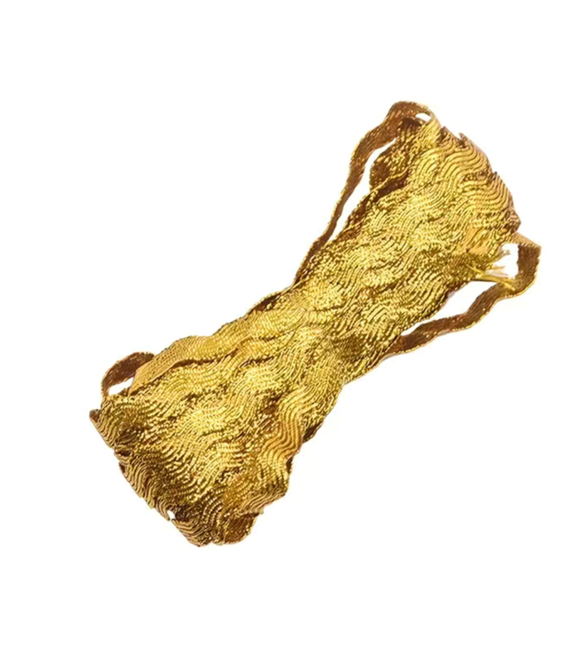 Ric Rac Ribbon Trimming Lurex 1" Wide 10yds Available In Different Colours