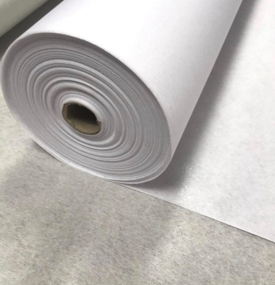 Iron On Interfacing. White Hard / Medium Weight 36"by60