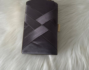 Grey Clutch Bag