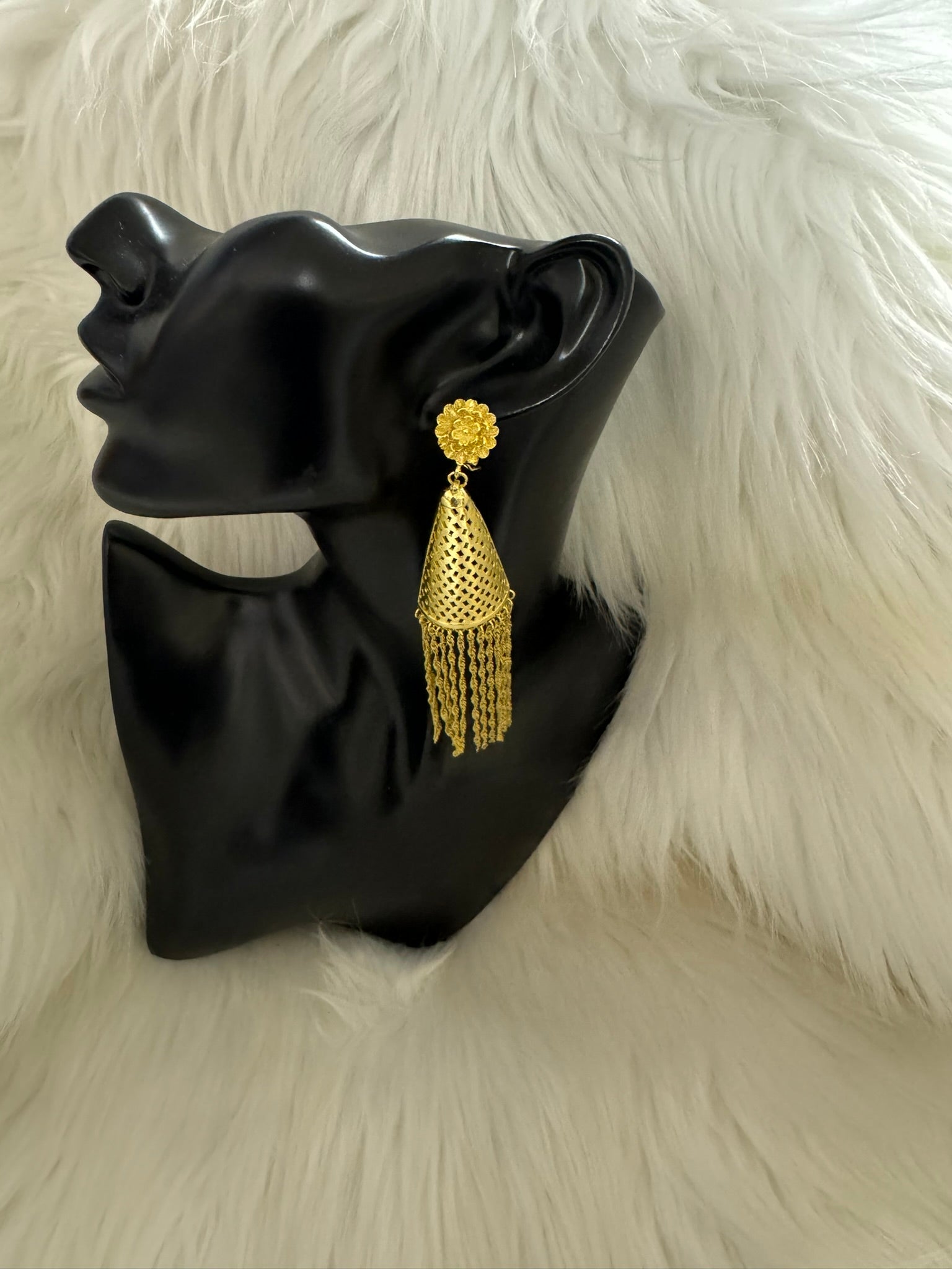 18k Gold Plated Drop Earring