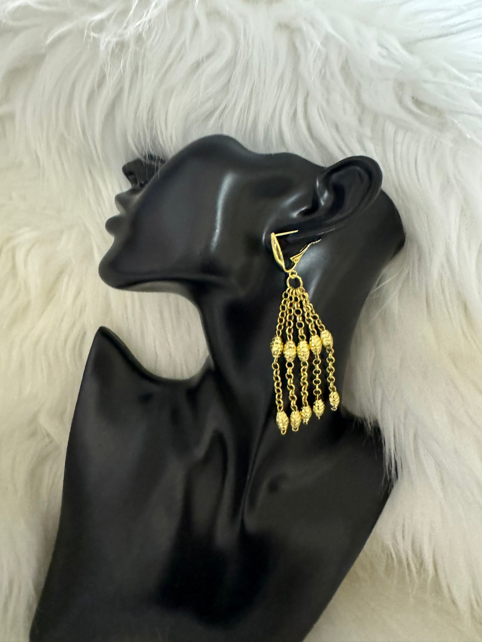 18k Gold Plated Drop Earring
