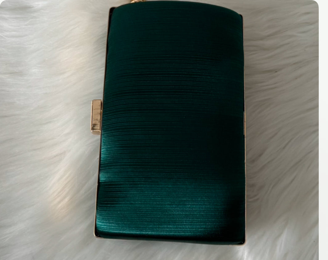 Green Clutch Bag