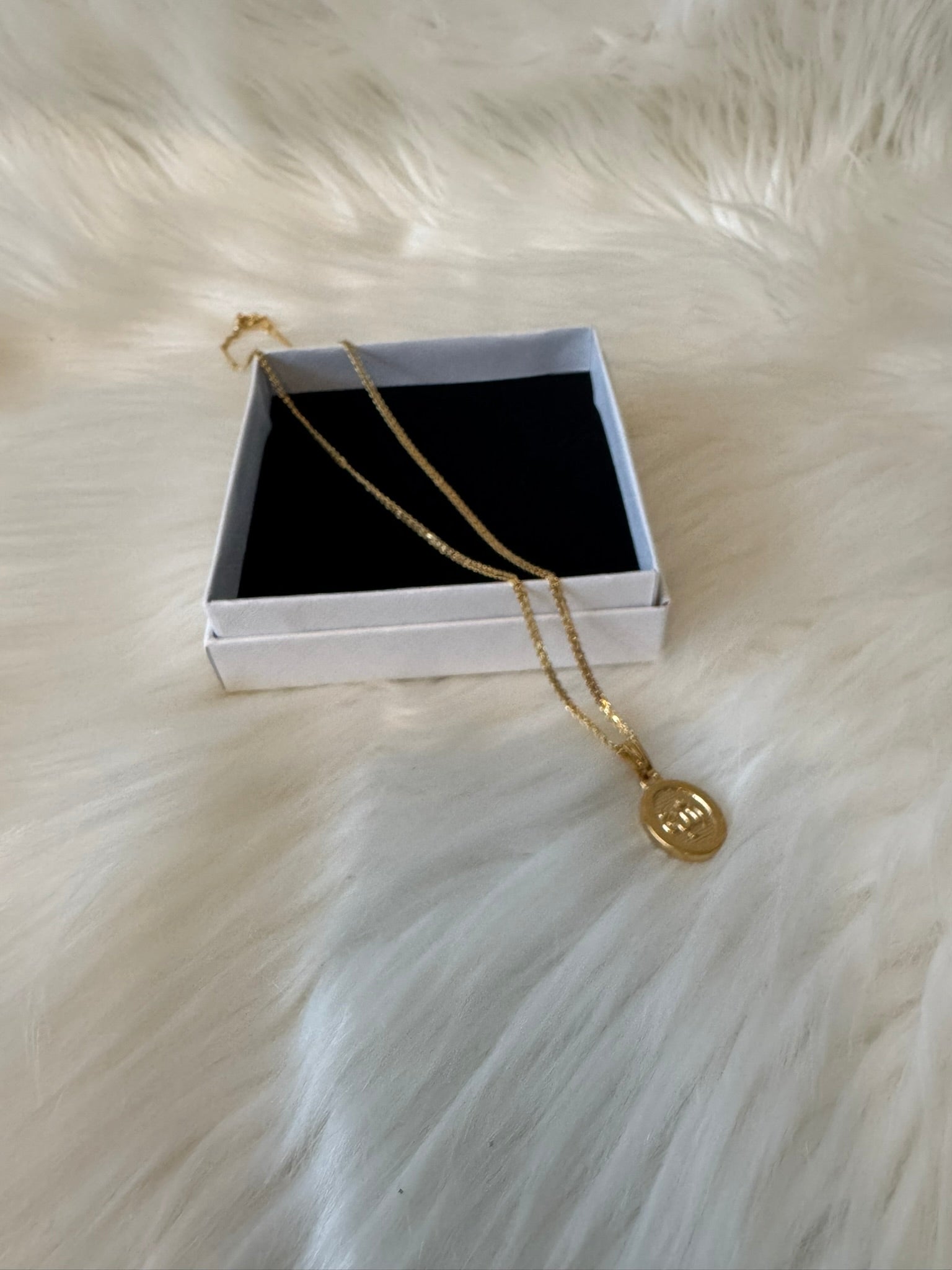 18k Gold Plated Chain And Pendant