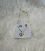 Load image into Gallery viewer, Simple Necklace Set  18k Gold Plated Available In Gold And Silver
