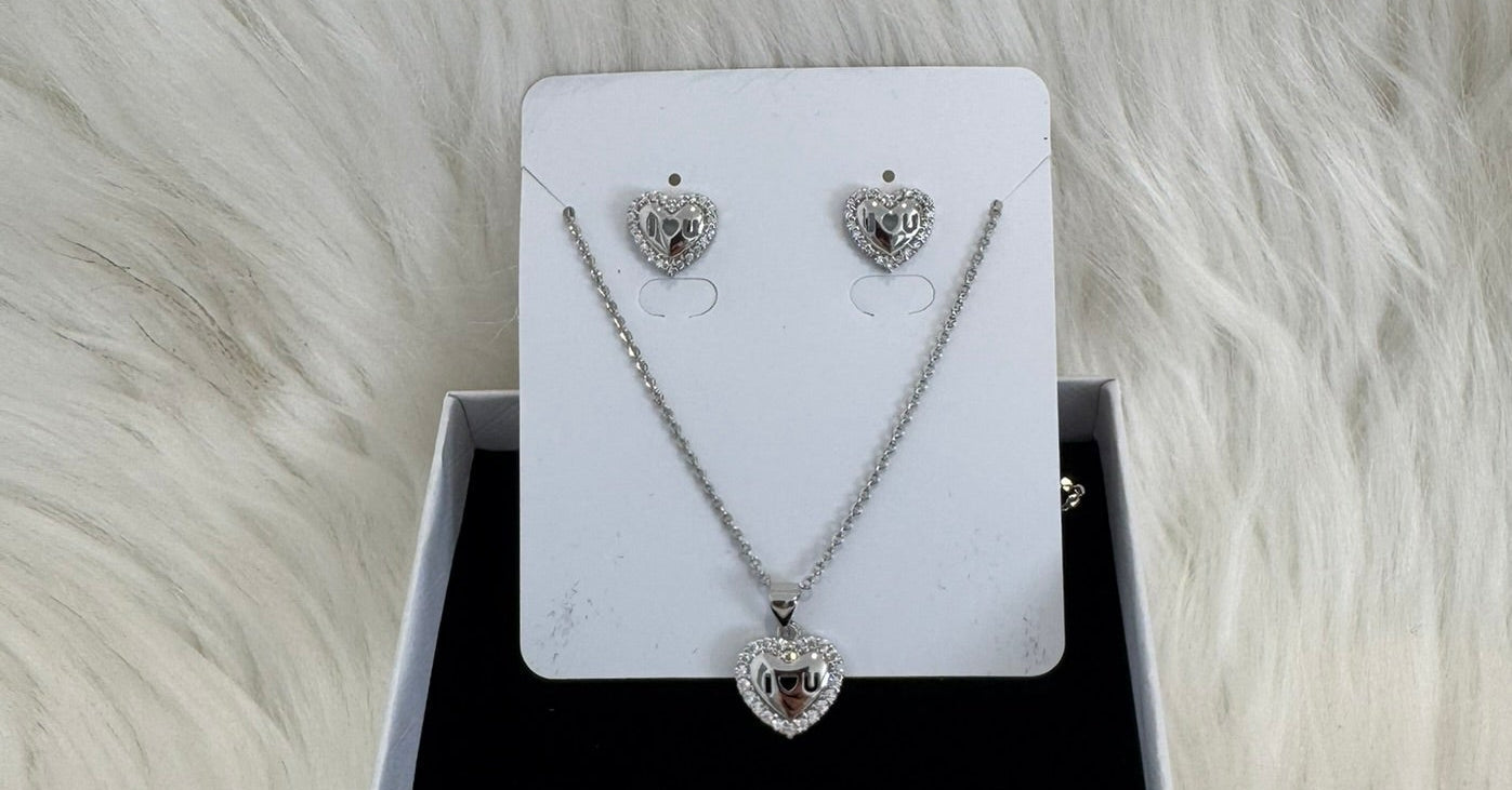 Gold Plated Earring ,Pendant And Chain Jewelry