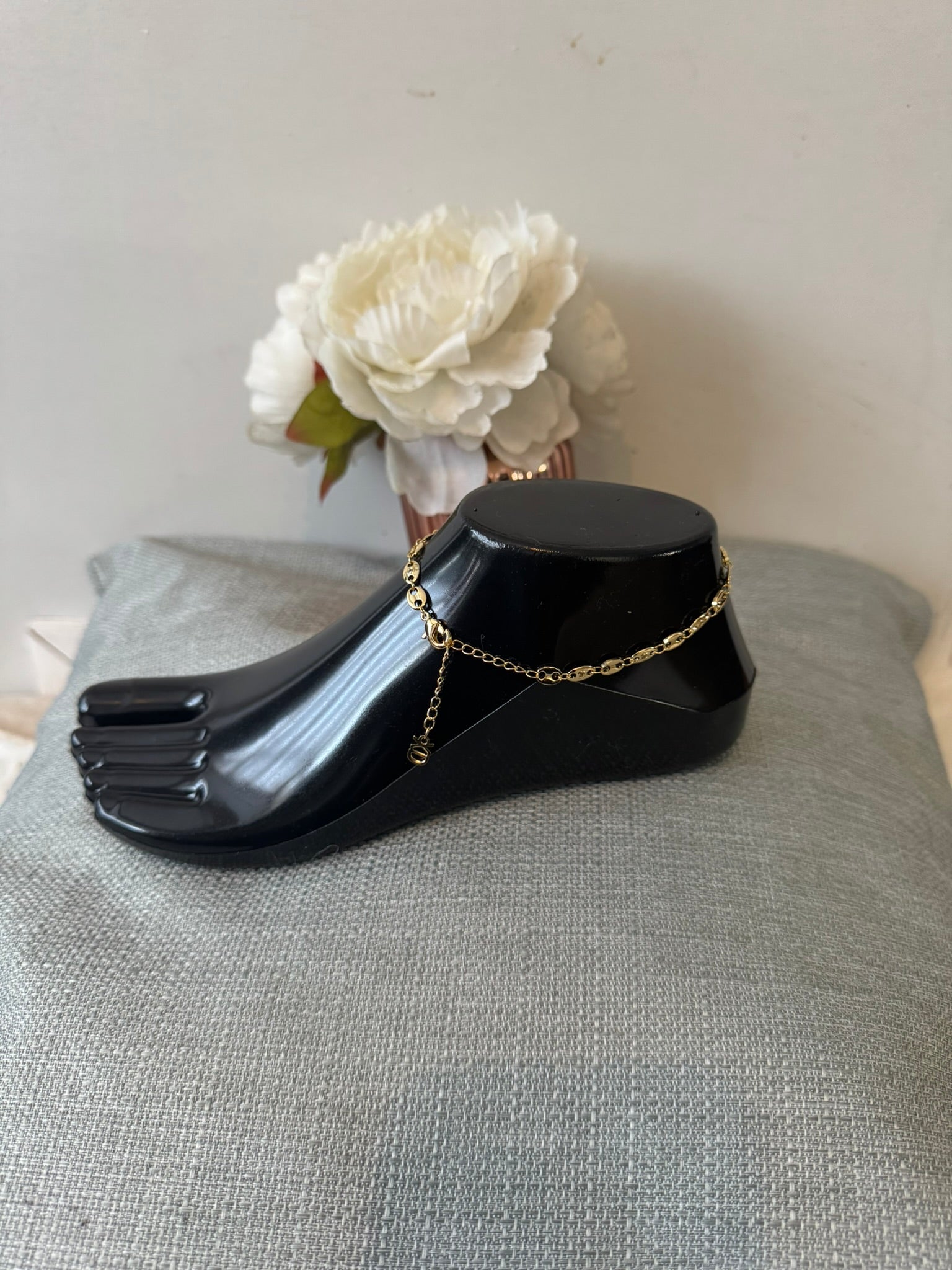 18k Gold Plated Ankle Chain Available In Different Designs