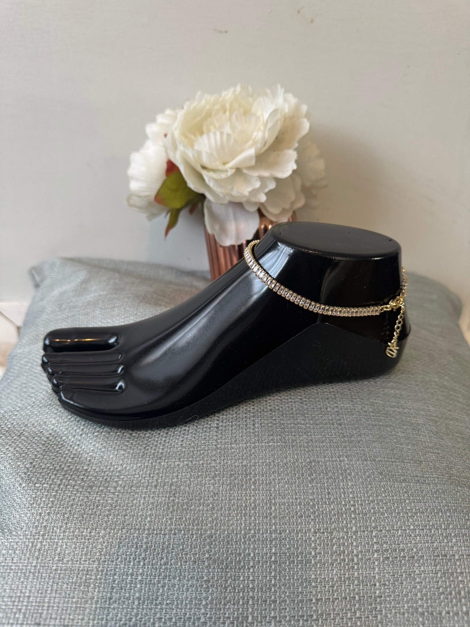 18k Gold Plated Ankle Chain Available In Different Designs