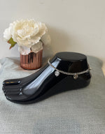 Load image into Gallery viewer, 18k Gold Plated Ankle Chain Available In Different Designs
