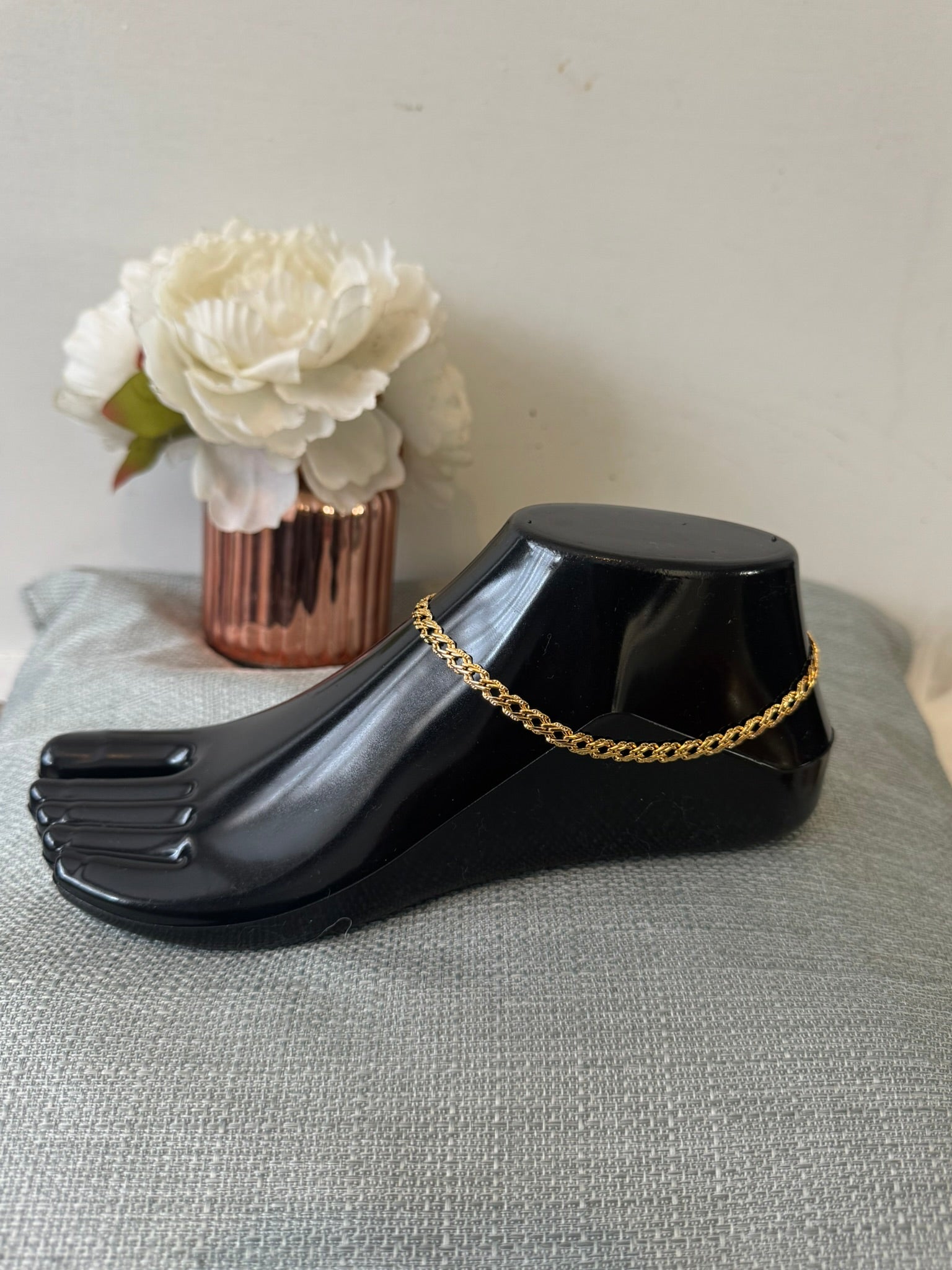 18k Gold Plated Ankle Chain Available In Different Designs