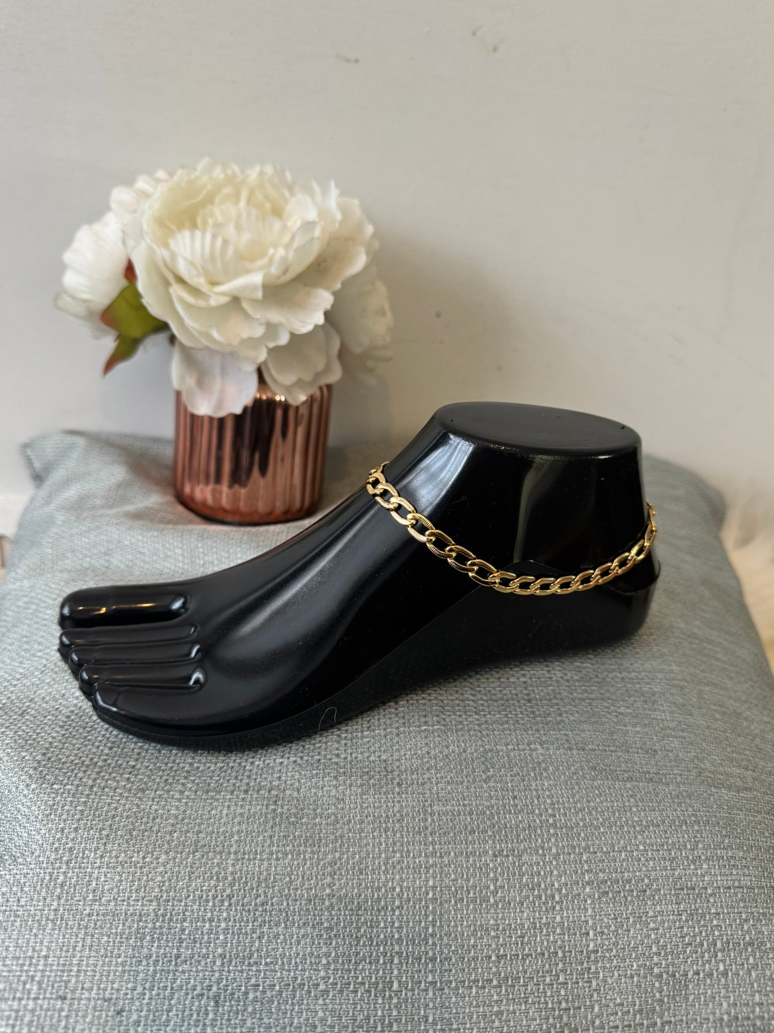 18k Gold Plated Ankle Chain Available In Different Designs