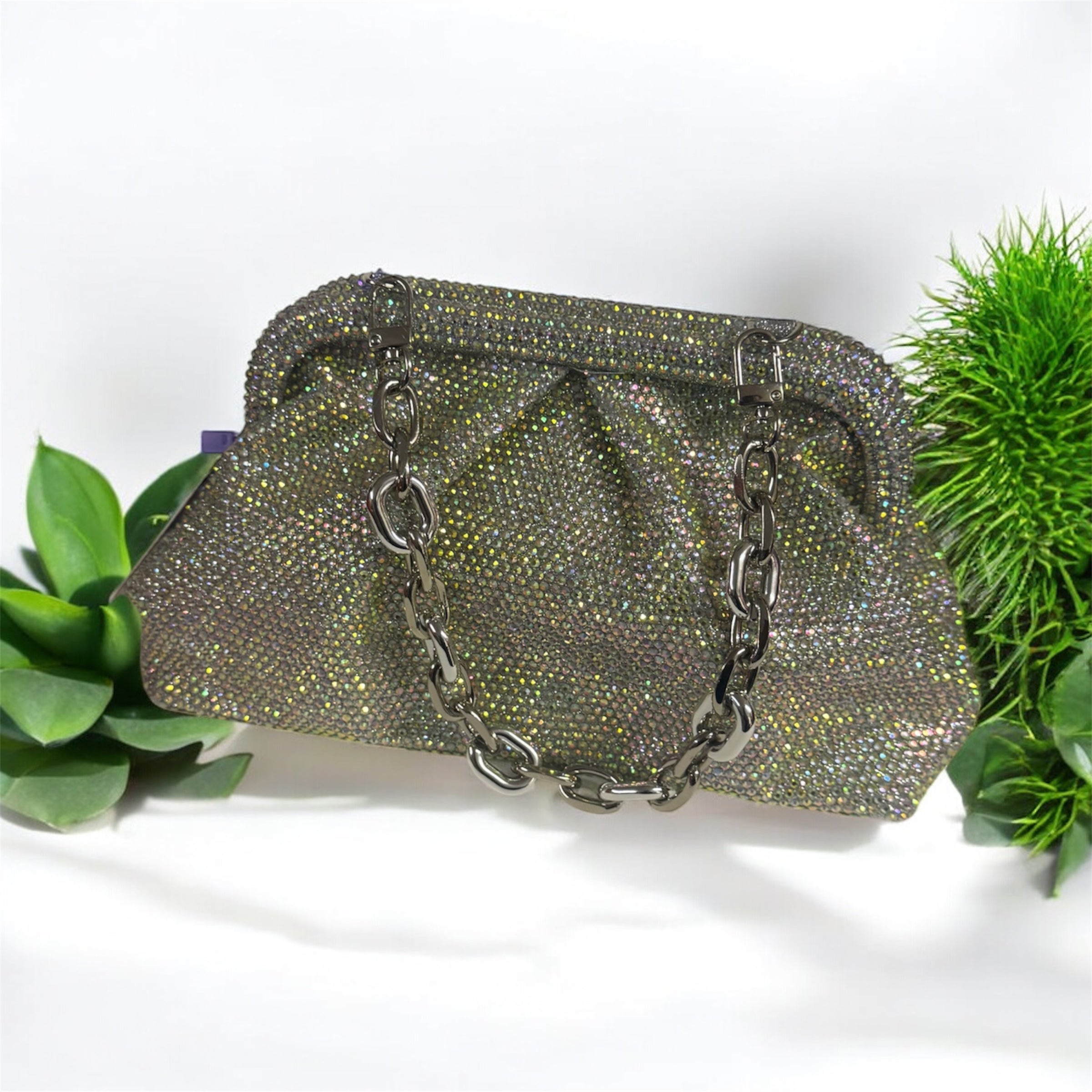 SEQUINED EVENING BAG / CLUTCH