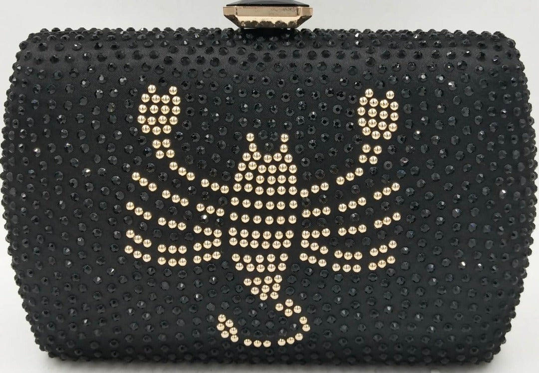 Rhinestone Scropion Clutch Bag