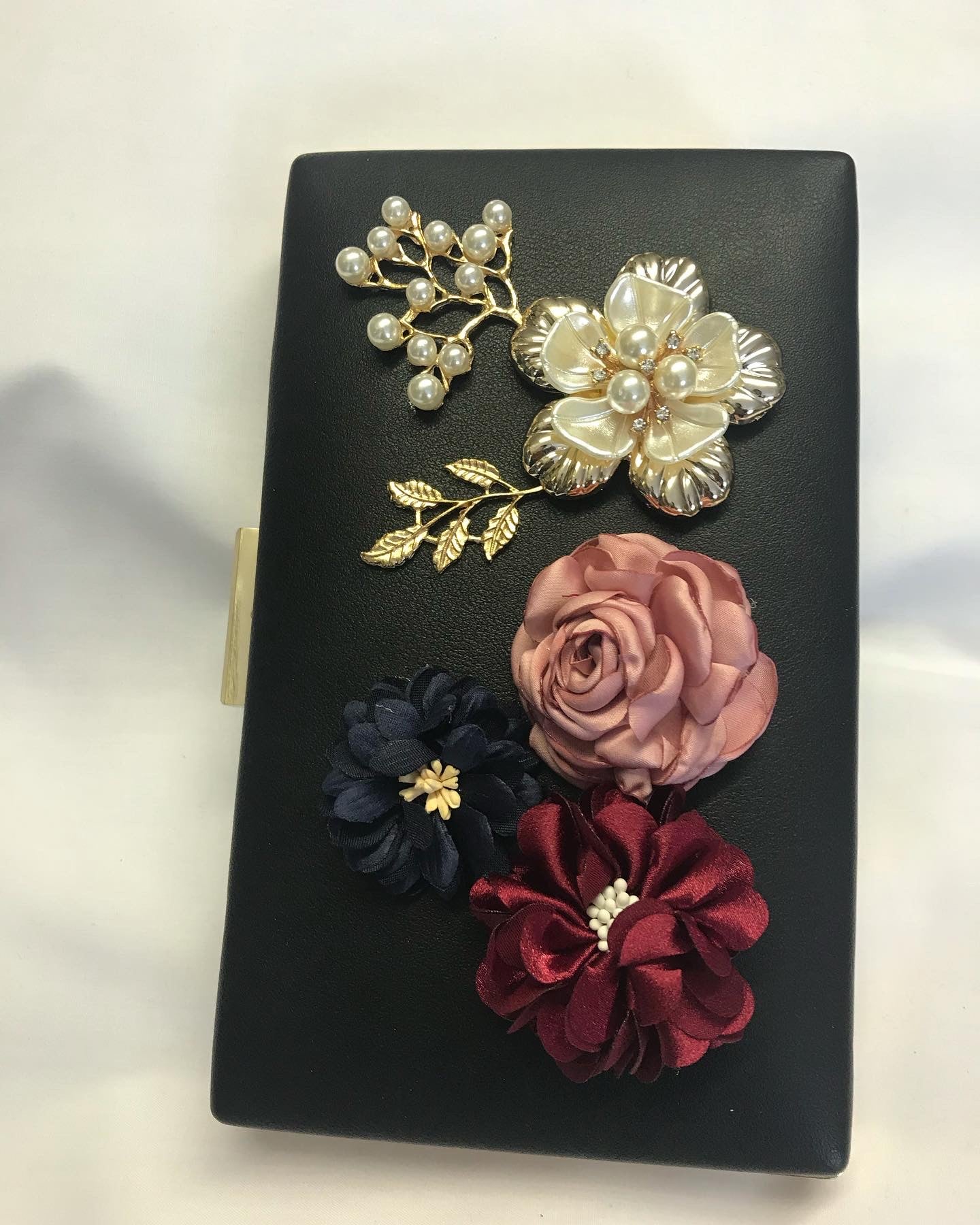 Ladies Flowery Clutch/ Evening  Bag
