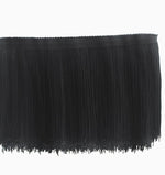 Load image into Gallery viewer, Tassle Fringe Trim 10ins/25cm Available In Black And White

