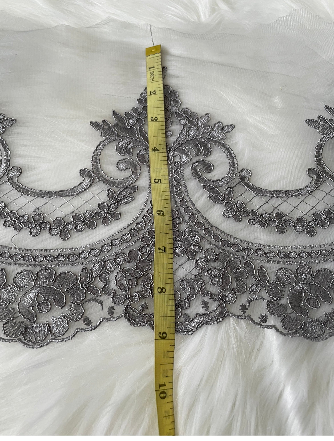 Lace Trim Embroidery In Different Colours